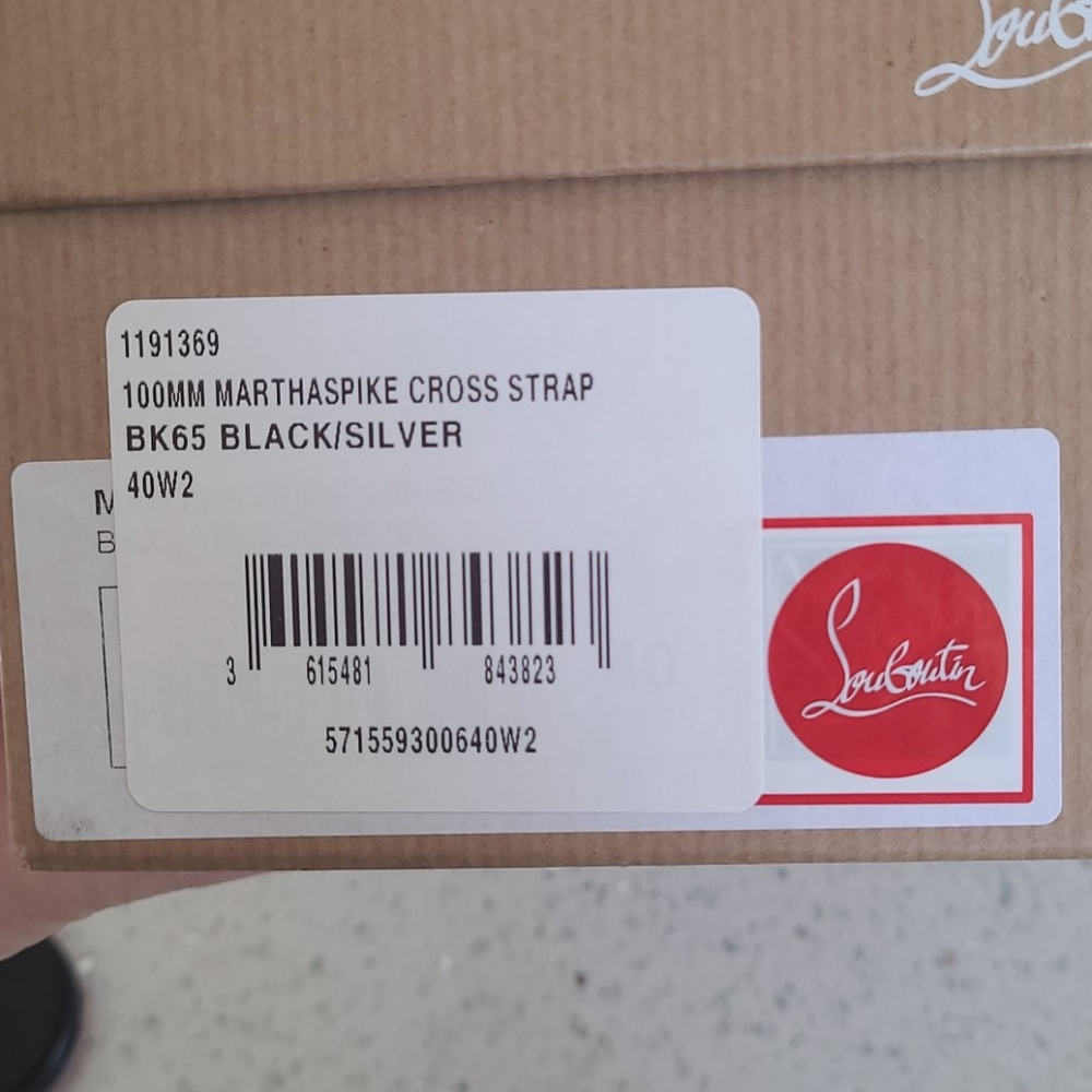 Christian Louboutin MarthaSpike Heeled Sandals - Picture 7 of 9